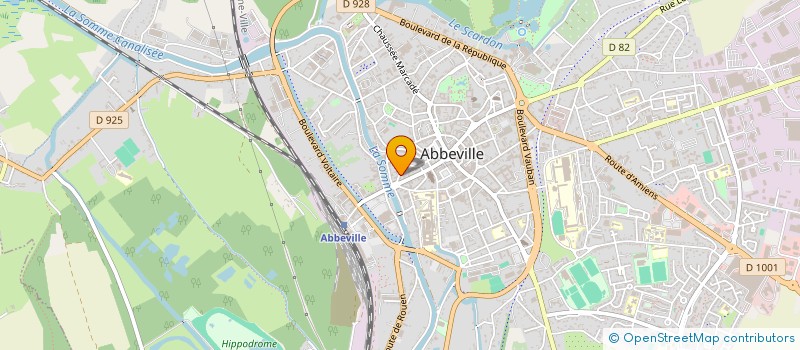 localisation de l'entreprise JB 66  ABBEVILLE