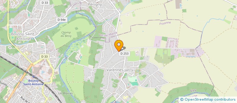 localisation de l'entreprise JB 77  VARENNES-JARCY