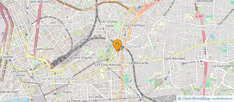 localisation de l'entreprise JB à MARSEILLE