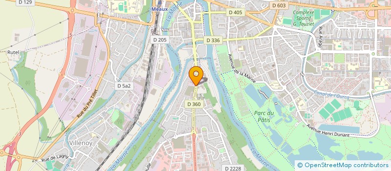 localisation de l'entreprise JB à MEAUX