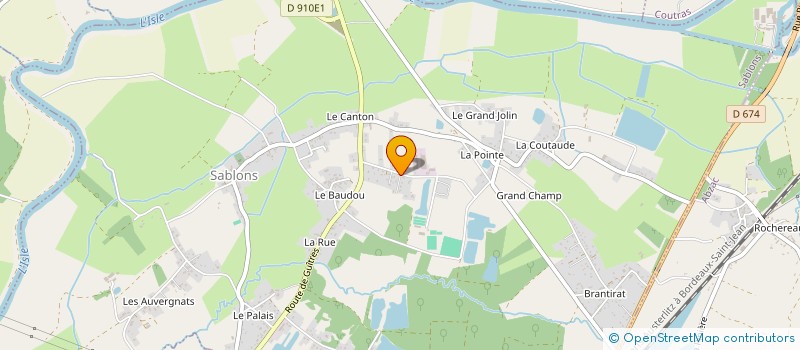 localisation de l'entreprise JB ALERTE  SABLONS