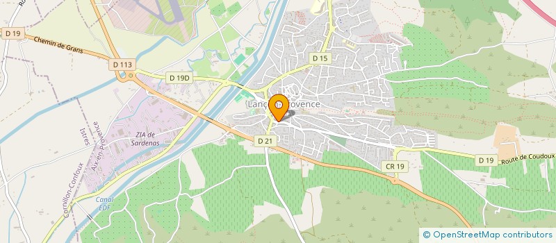 localisation de l'entreprise JB AND CO  LANCON-PROVENCE