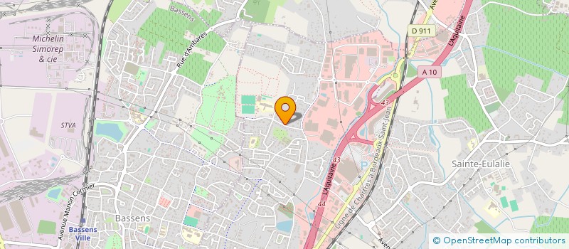 localisation de l'entreprise JB-ASF  CARBON-BLANC