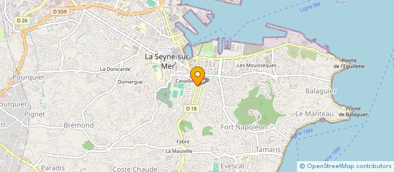 localisation de l'entreprise JB AUTO à LA SEYNE-SUR-MER