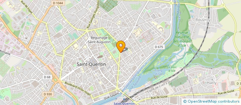 localisation de l'entreprise JB CAMPOVERDE GESTION à SAINT-QUENTIN