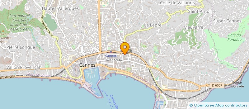 localisation de l'entreprise JB CERAM à CANNES