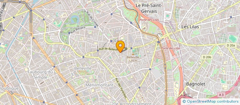 localisation de l'entreprise JB CINE  PARIS