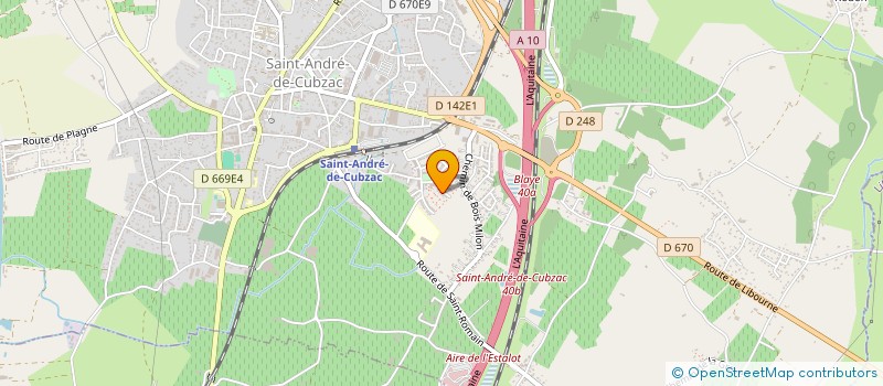 localisation de l'entreprise JB CLEAN  SAINT-ANDRE-DE-CUBZAC