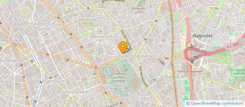 localisation de l'entreprise JB COFFEE  PARIS