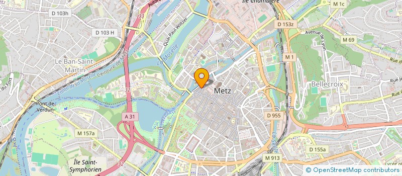 localisation de l'entreprise JB COMMUNICATION  METZ