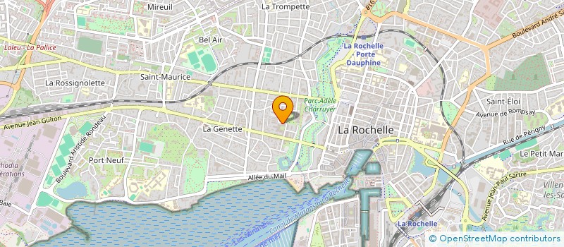 localisation de l'entreprise JB CONCEPT  LA ROCHELLE