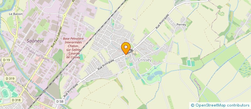 localisation de l'entreprise JB CONDUITE  CRISSEY