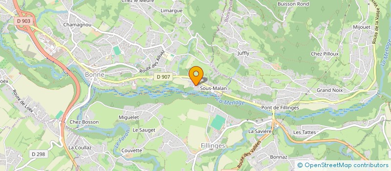 localisation de l'entreprise JB CONFORT  BONNE