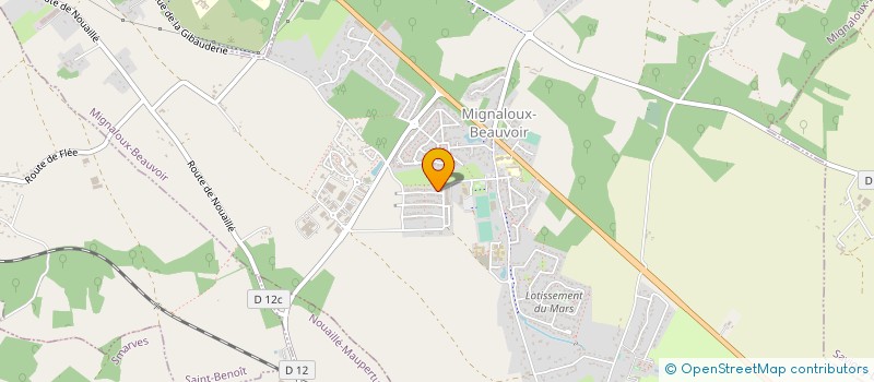 localisation de l'entreprise JB CONSEIL  MIGNALOUX-BEAUVOIR
