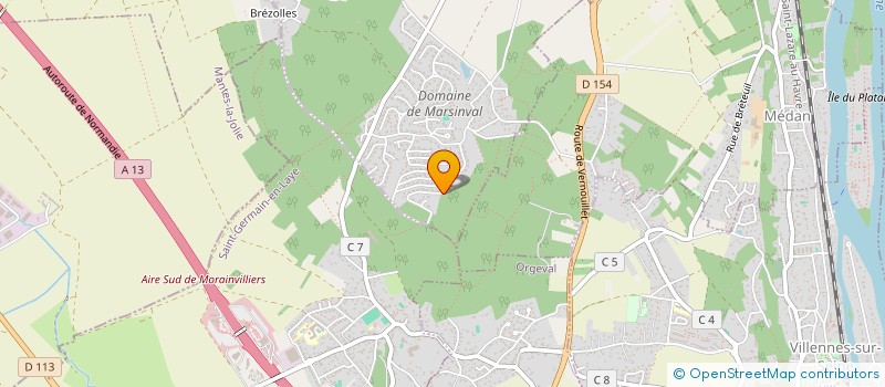 localisation de l'entreprise JB CONSEIL à VERNOUILLET