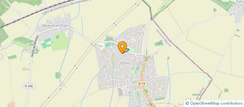 localisation de l'entreprise JB CONSEIL  OTHIS