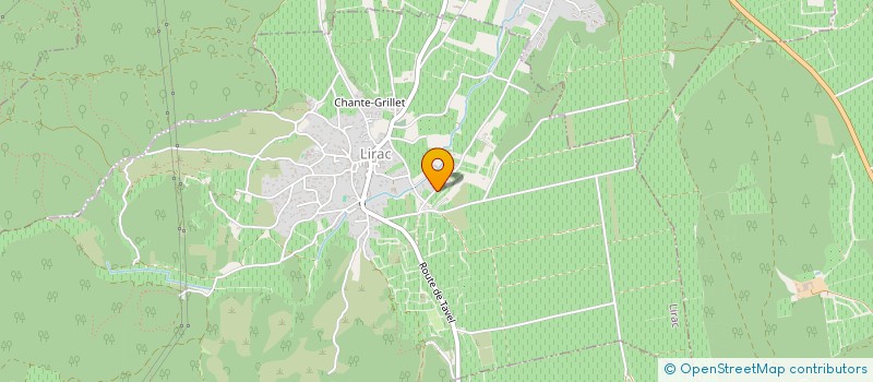 localisation de l'entreprise JB CONSEIL ET DIAGNOSTIC  LIRAC