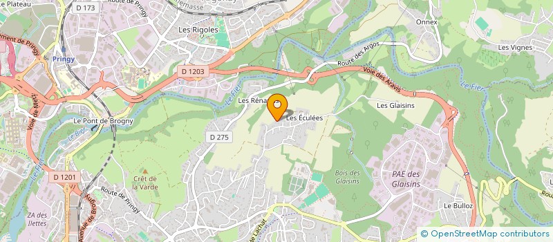 localisation de l'entreprise JB CONSEILS ANNECY à ANNECY