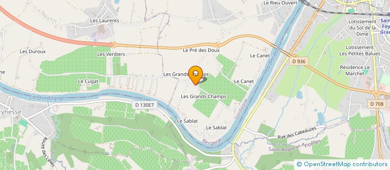 localisation de l'entreprise JB CONSTRUCTIONS  EYNESSE