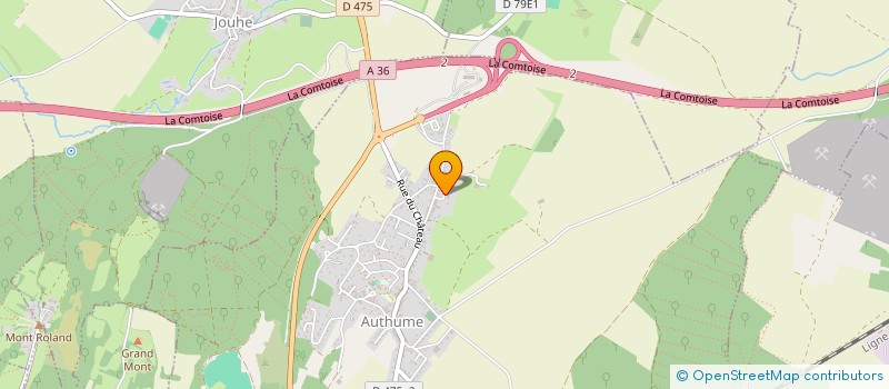 localisation de l'entreprise JB CONSTRUCTIONS à AUTHUME
