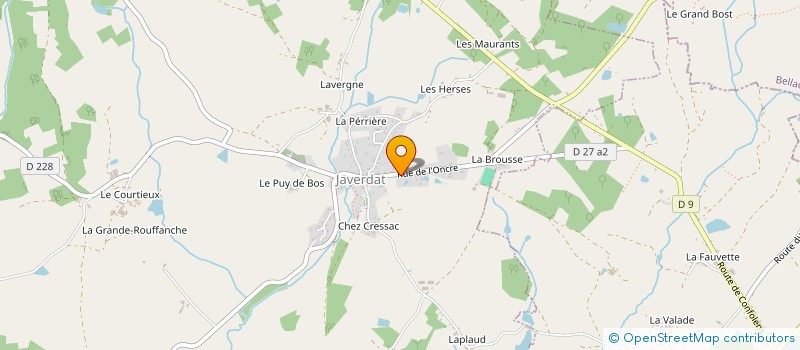 localisation de l'entreprise JB CONSULTANCY à ORADOUR-SUR-GLANE