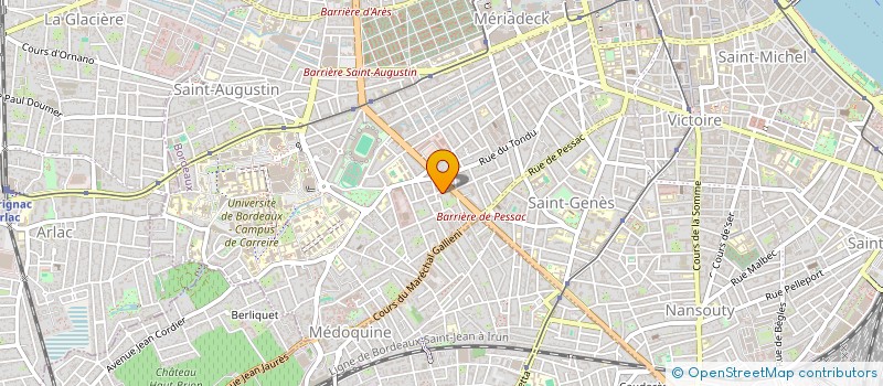 localisation de l'entreprise JB CONSULTING  BORDEAUX