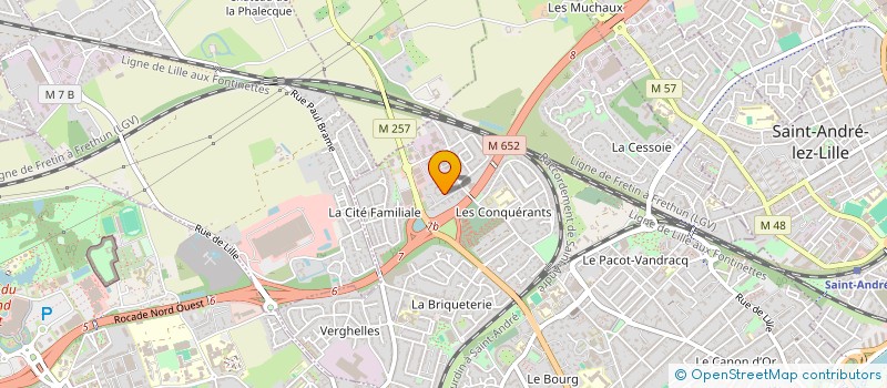 localisation de l'entreprise JB CONSULTING à LAMBERSART