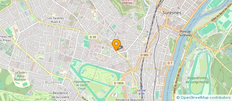 localisation de l'entreprise JB COURSES EXPRESS à SURESNES