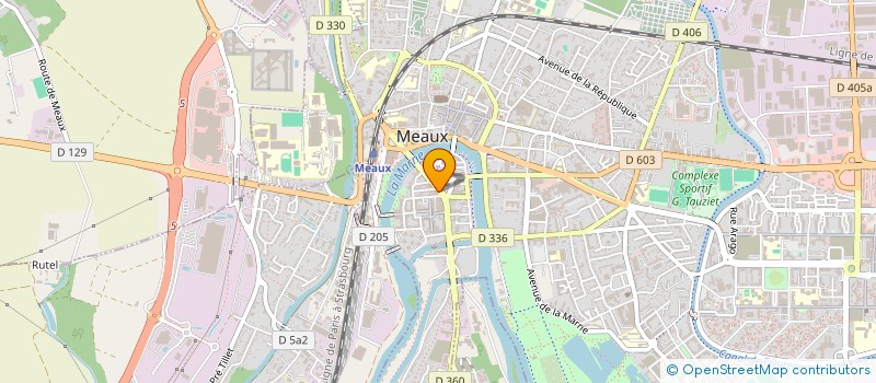 localisation de l'entreprise JB CUISINE à MEAUX