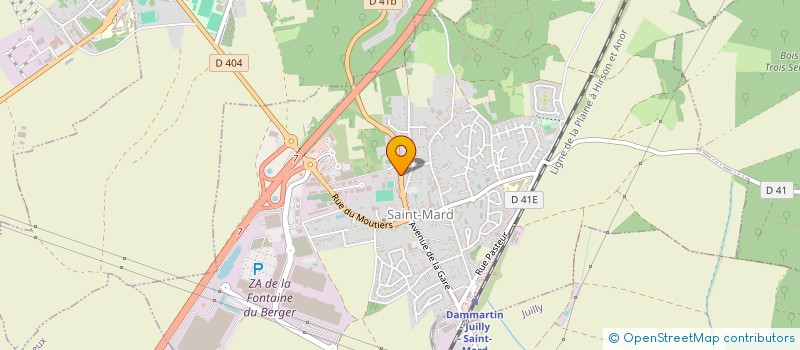 localisation de l'entreprise JB DEPANNAGES à SAINT-MARD