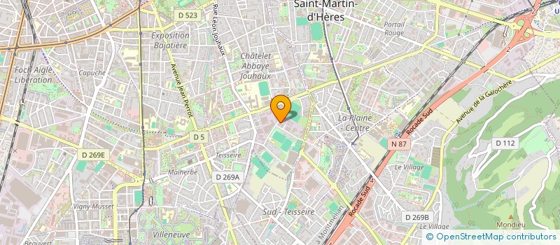 localisation de l'entreprise JB DEVELOPPEMENT à GRENOBLE