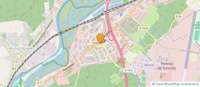 localisation de l'entreprise JB DEVELOPPEMENT LORRAINE  AUGNY