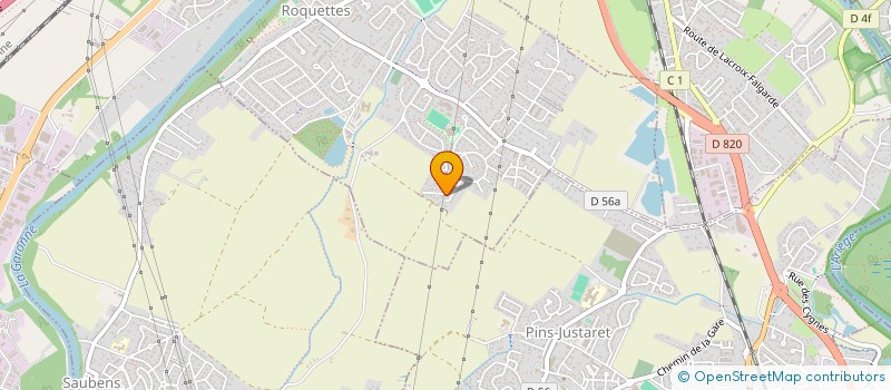 localisation de l'entreprise JB DIAG IMMO à ROQUETTES