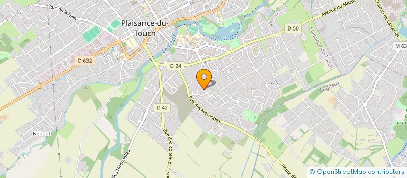localisation de l'entreprise JB DIET à PLAISANCE-DU-TOUCH