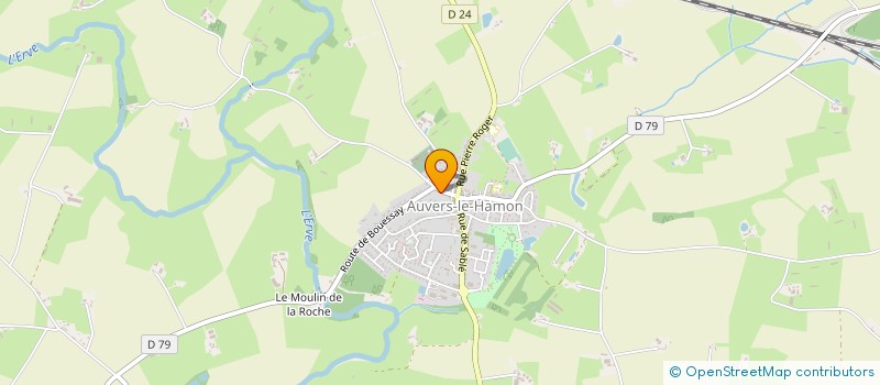 localisation de l'entreprise JB DISTRIBUTION à AUVERS-LE-HAMON