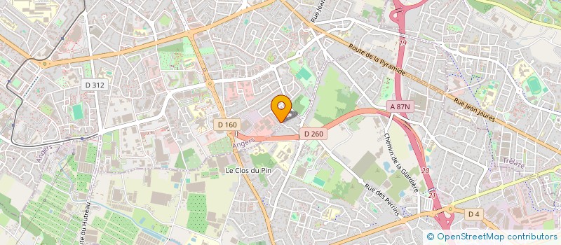 localisation de l'entreprise JB&ED à ANGERS
