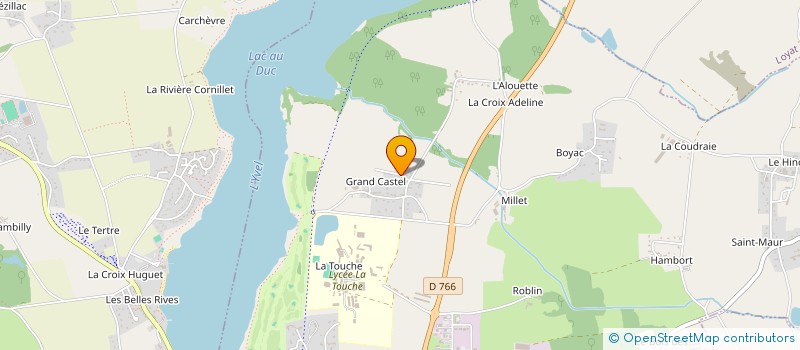 localisation de l'entreprise JB ENERGIE à PLOERMEL