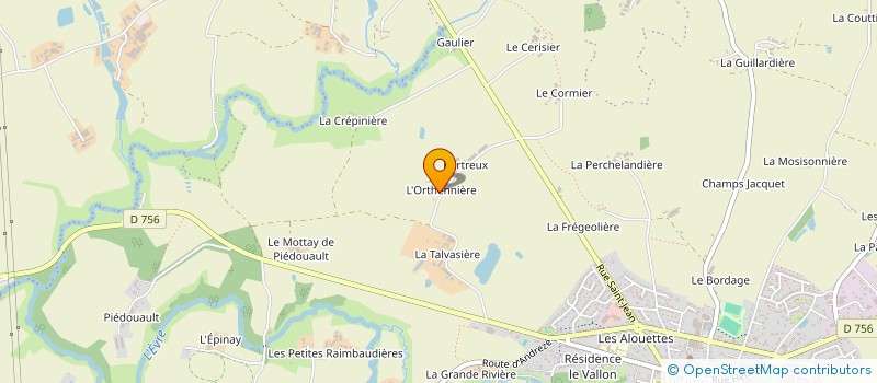 localisation de l'entreprise JB ENERGIES  BEAUPREAU-EN-MAUGES
