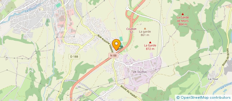 localisation de l'entreprise JB EXPERT FACADE  LE PUY-EN-VELAY