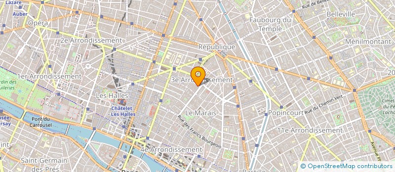 localisation de l'entreprise JB EXPERTISES à PARIS