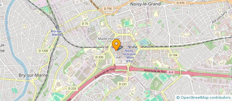 localisation de l'entreprise JB FAMILY  NOISY-LE-GRAND