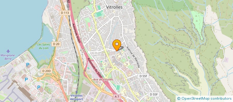 localisation de l'entreprise JB FINANCE à VITROLLES