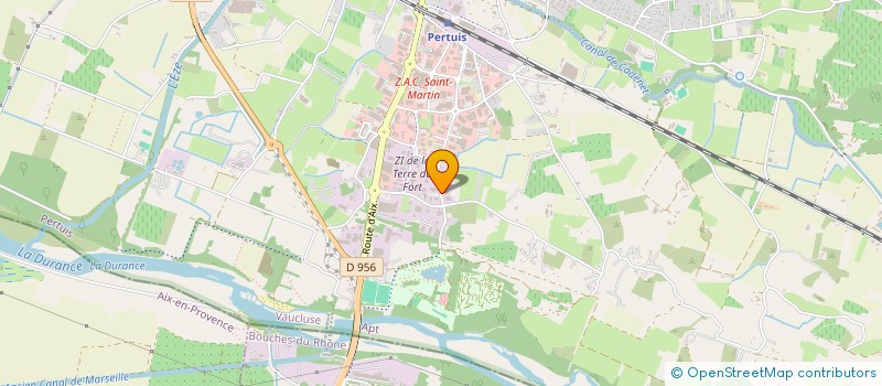 localisation de l'entreprise JB FIOUL  PERTUIS