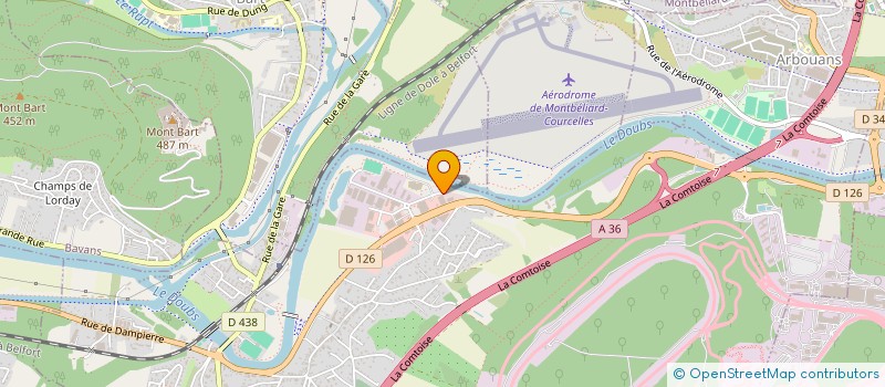 localisation de l'entreprise JB FORMATION VOUJEAUCOURT à VOUJEAUCOURT