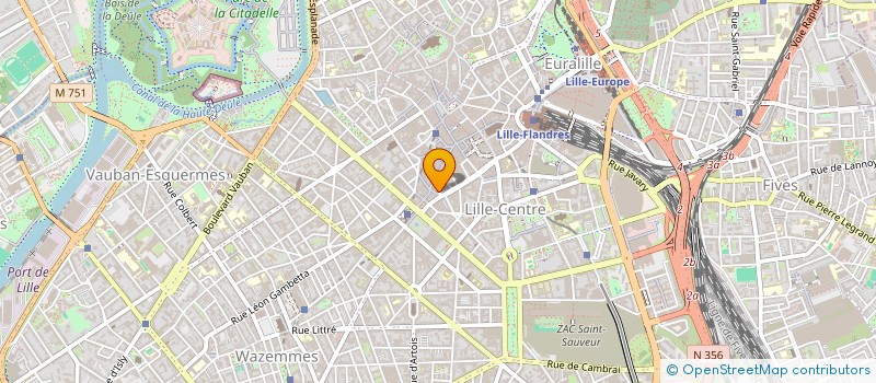 localisation de l'entreprise JB GESTION PATRIMONIALE à LILLE