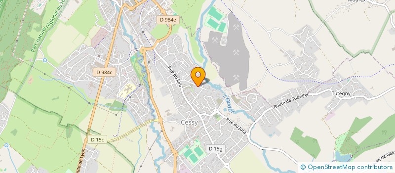 localisation de l'entreprise JB GEX IMMO  CESSY