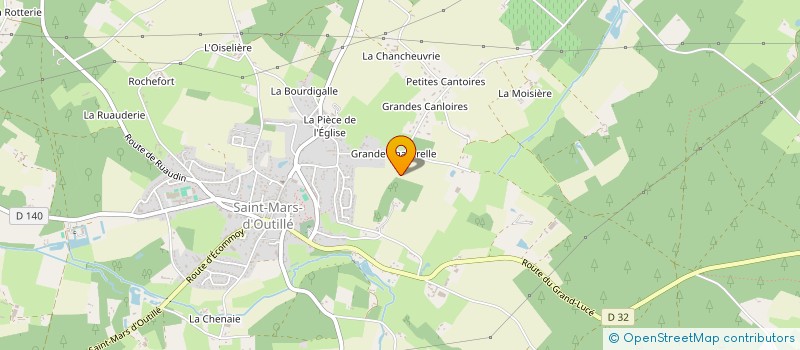 localisation de l'entreprise JB HOLD  SAINT-MARS-D'OUTILLE