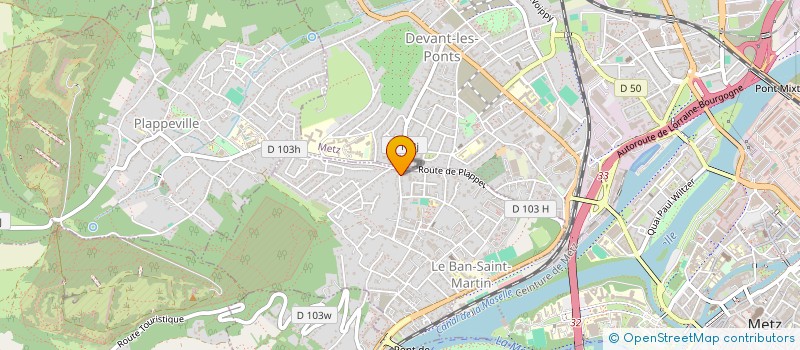 localisation de l'entreprise JB HOLDING à LE BAN-SAINT-MARTIN