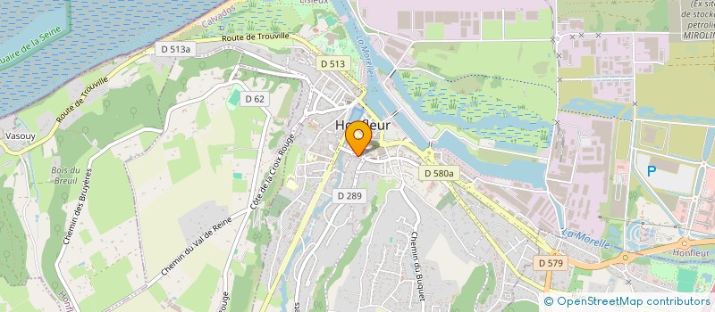 localisation de l'entreprise JB HONFLEUR à HONFLEUR