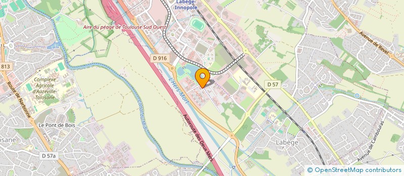 localisation de l'entreprise JB HORIZON  LABEGE